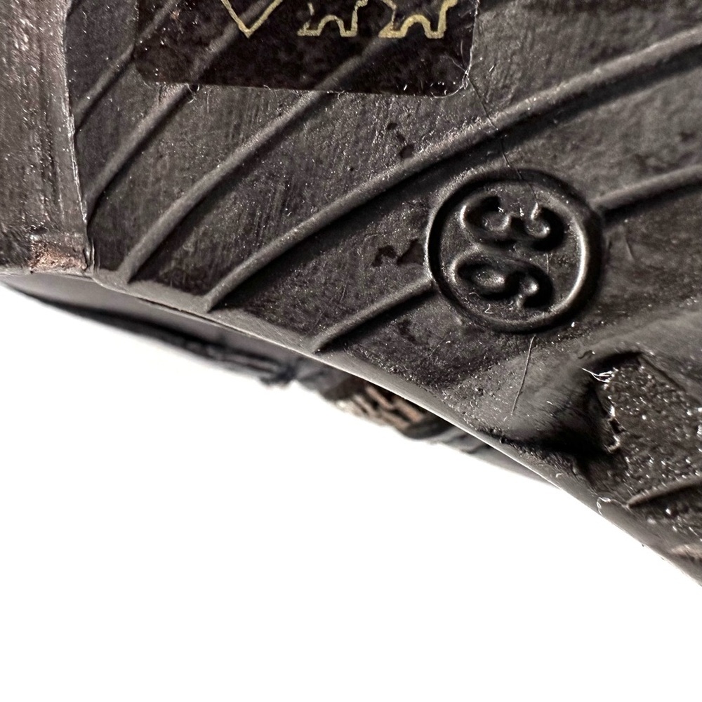 A.S.98 Black and Burgundy Ankle Boots - Picture 14 of 16